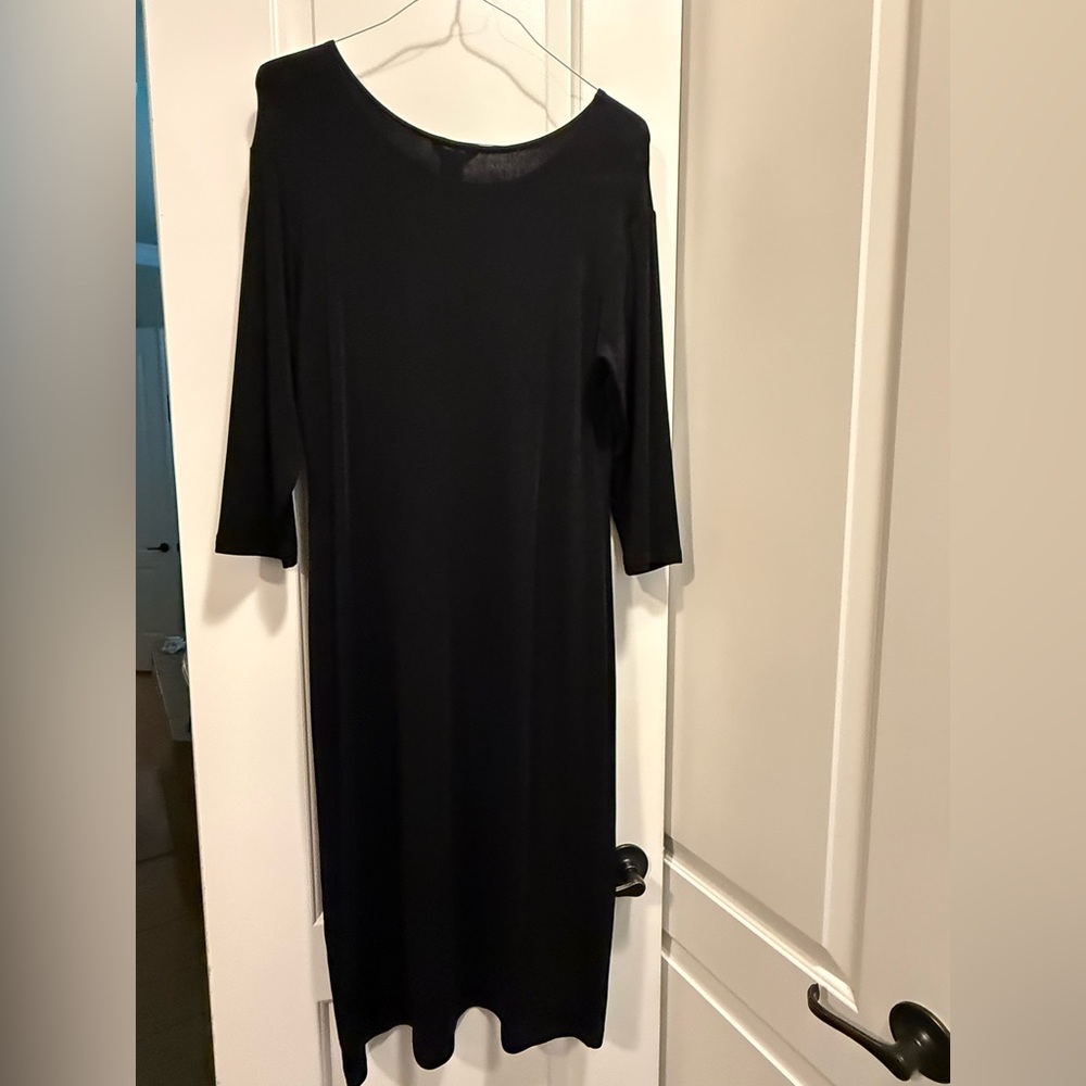 Fiore Black Layering Dress - Picture 2 of 3